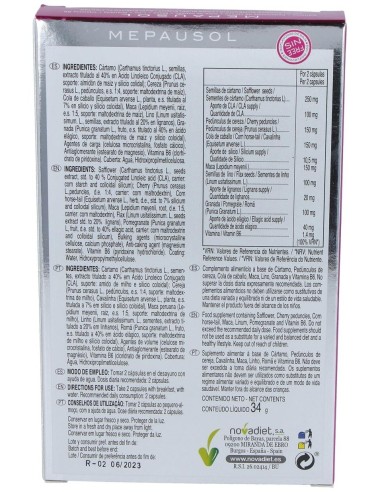 Mepausol 60Cap. de Novadiet