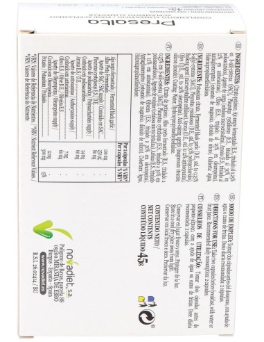 Presalta 60Cap.Veg. de Novadiet
