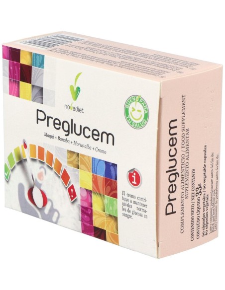 Preglucem 60Cap. de Novadiet