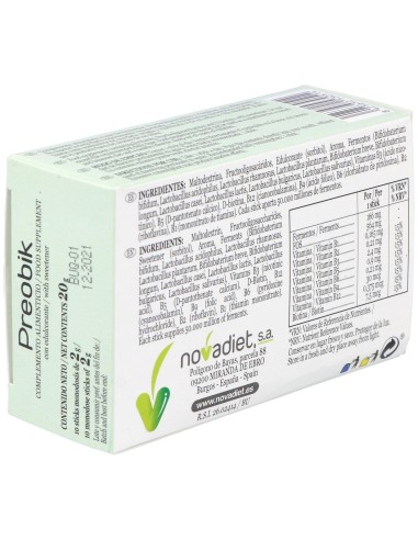 Preobik 10Sticks de Novadiet