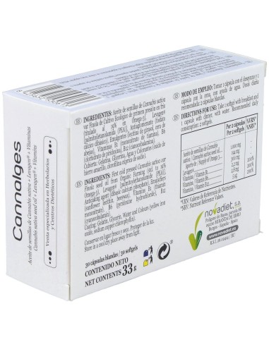 Cannalges 30Cap. de Novadiet