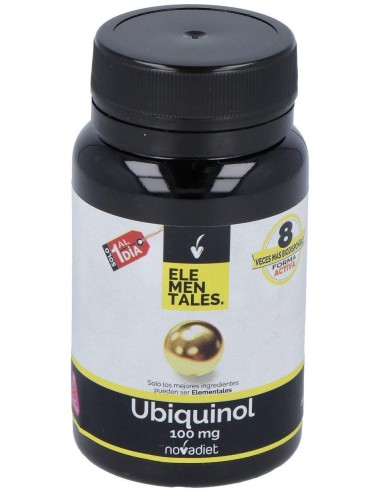 Ubiquinol 100Mg. 30Cap. Elementales de Novadiet