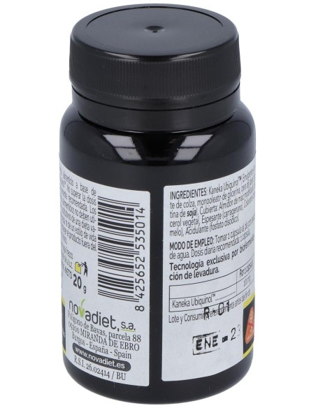 Ubiquinol 100Mg. 30Cap. Elementales de Novadiet