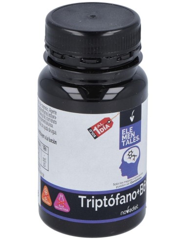Triptofano+B6+Mg 30Cap. Elementales de Novadiet