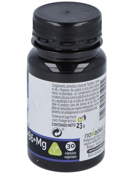 Triptofano+B6+Mg 30Cap. Elementales de Novadiet