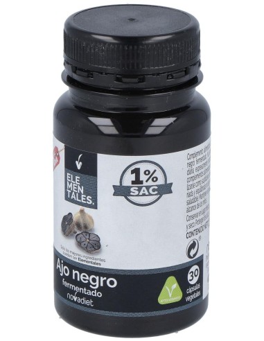 Ajo Negro 30Cap. Elementales de Novadiet
