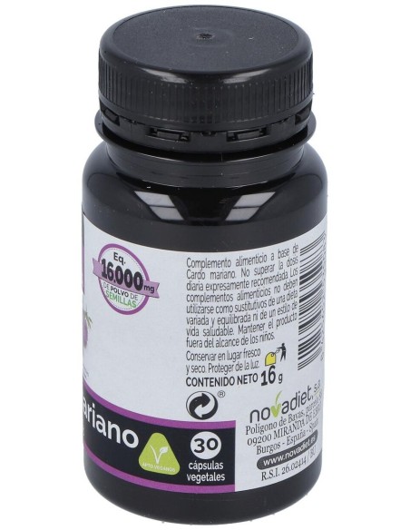 Cardo Mariano 30Cap. Elementales de Novadiet
