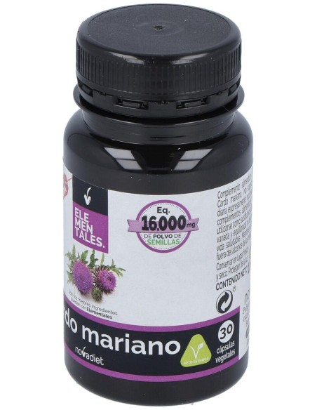 Cardo Mariano 30Cap. Elementales de Novadiet