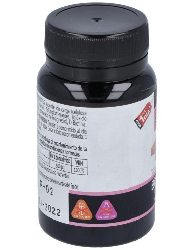 Biotina 500Mcg 120Comp. Elementales de Novadiet