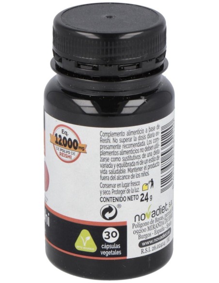 Reishi 30Cap. Elementales de Novadiet