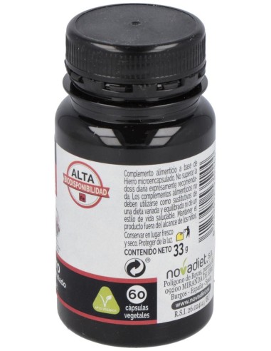 Hierro 60Cap. Elementales de Novadiet