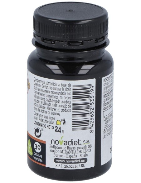 Canela De Ceylan 30Cap. Elementales de Novadiet