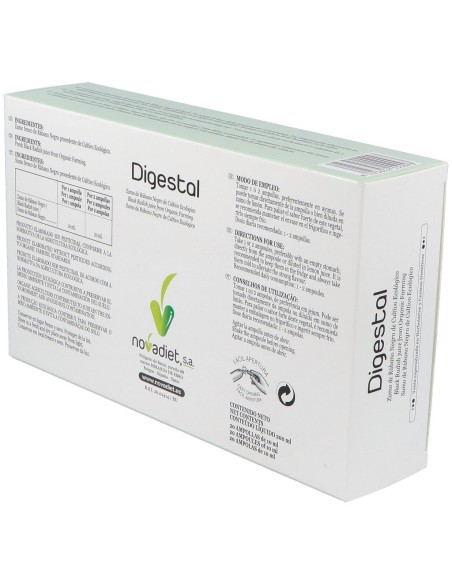 Digestal Envase de 20 ampollas de 10 ml. de Novadiet