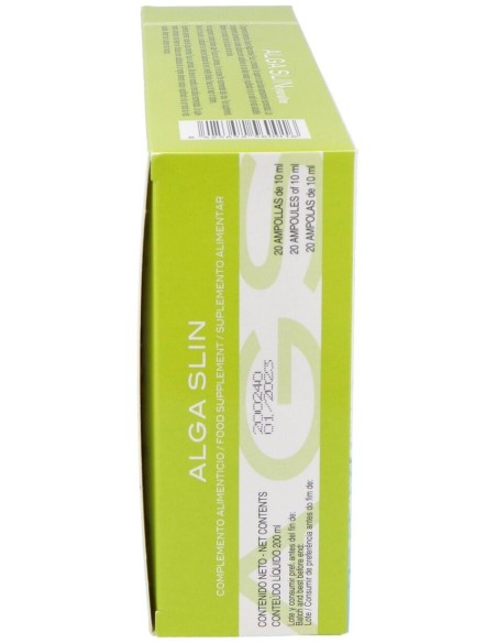 Alga Slin Envase de 20 ampollas de 10 ml. de Novadiet