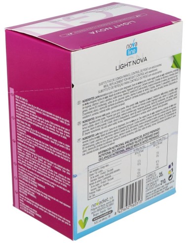Light Nova Batido Chocolate 6Sbrs. de Novadiet