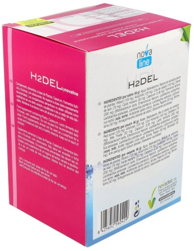 H2Del Envase de 10 sobres. de Novadiet