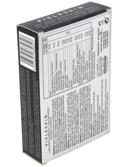 Pieleskin Envase de 30 cápsulas vegetales. de Novadiet