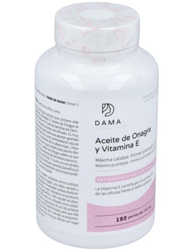 Aceite De Onagra Con Vit. E 180Perlas de Herbora