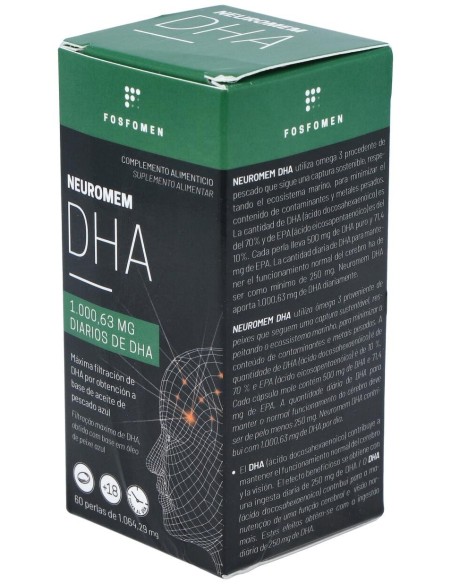 Fosfomen Neuromen Dha 60Perlas de Herbora