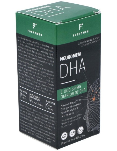 Fosfomen Neuromen Dha 60Perlas de Herbora