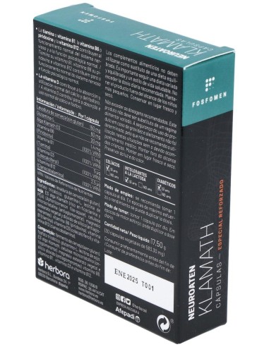 Neuroaten Klamath Cápsulas de Herbora