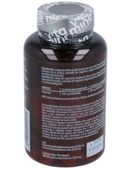 Vitamine Magnesio 60Comp. Mast. de Herbora
