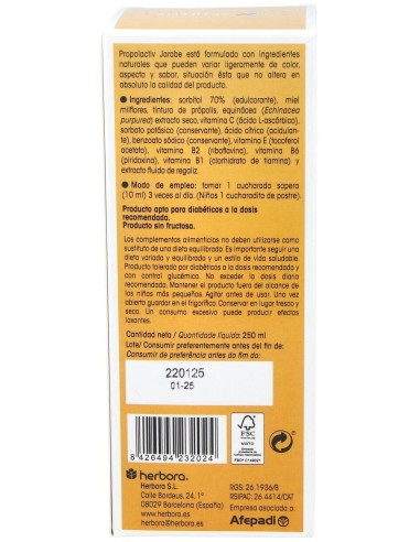 Propolactiv Jarabe  de Herbora
