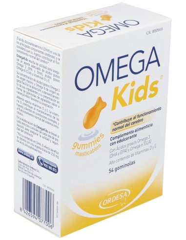 Omegakids 54Gummies de Ordesa Complementos