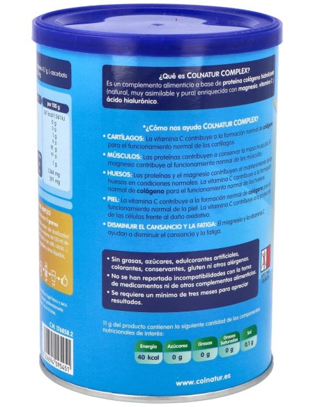 Colnatur Complex Sabor Neutro 330Gr. de Colnatur