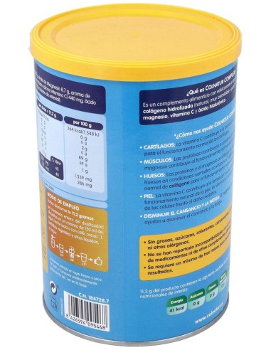 Colnatur Complex Vainilla Gourmet 330Gr. de Colnatur