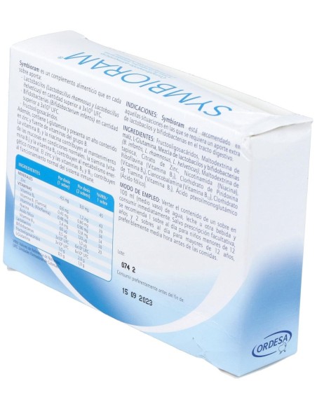 Symbioram 12Sbrs. 2,5Gr. de Ordesa Complementos