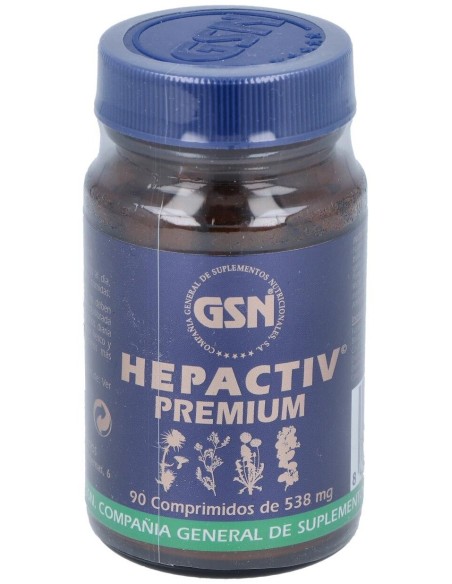 Detox Hepatic 90 Comprimidos de GSN