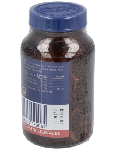 Omega 3 Aceite De Salmón 180 Perlas de GSN