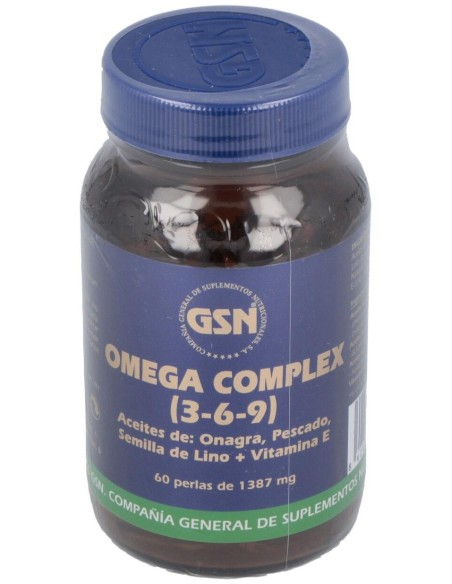 Omega 3-6-9 60 Perlas de GSN