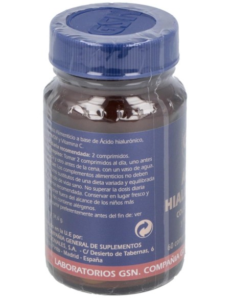 Ácido Hialurónico 60 Comprimidos de GSN