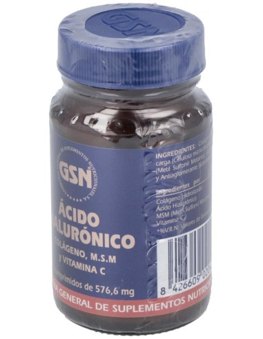 Acido Hialuronico 60Comp. de Gsn