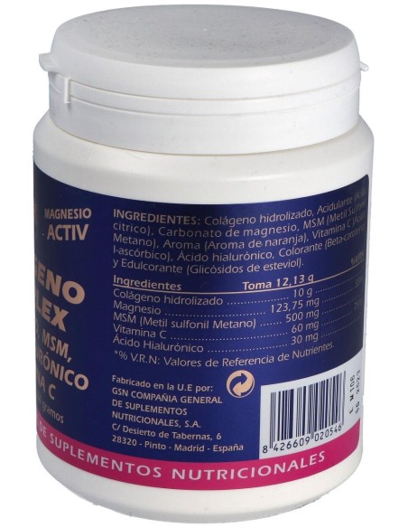 Colageno Complex 364Gr. Sabor Naranja de Gsn