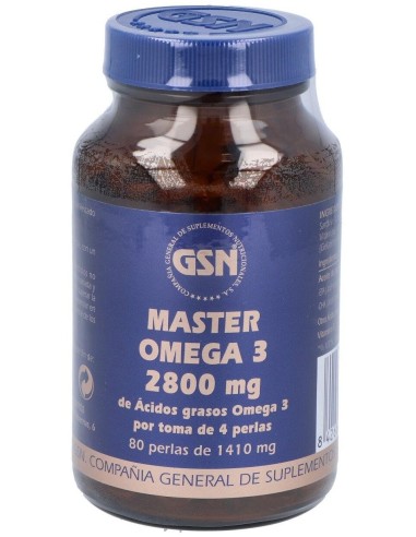 Omega 3 Forte 80 Perlas de GSN