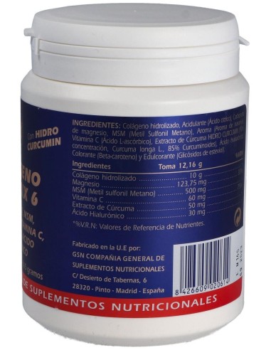 Colageno Opti-Mix 6 365Gr. de Gsn