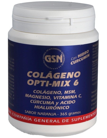 Colageno Opti-Mix 6 365Gr. de Gsn
