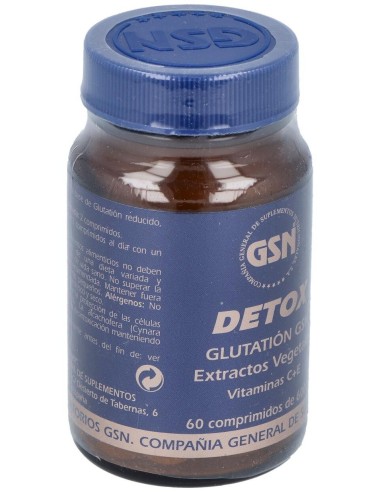 Detox Digest 60 Comprimidos de GSN