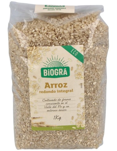 Arroz Integral Redondo 1Kg Biogra Bio de Biográ (Sorribas)