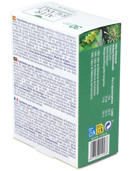 Aler Balance Shock 30Cap. de Bioserum