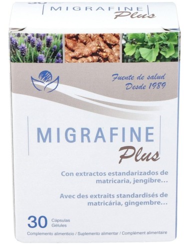 Migrafine Plus 30Cap. de Bioserum