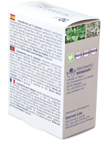 Migrafine Plus 30Cap. de Bioserum