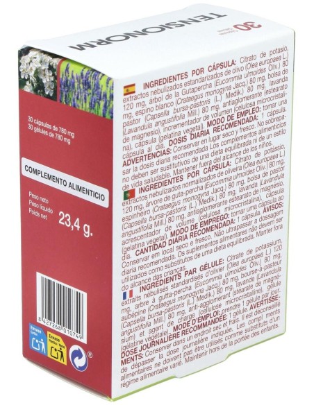 Tensionorm 30Cap. de Bioserum