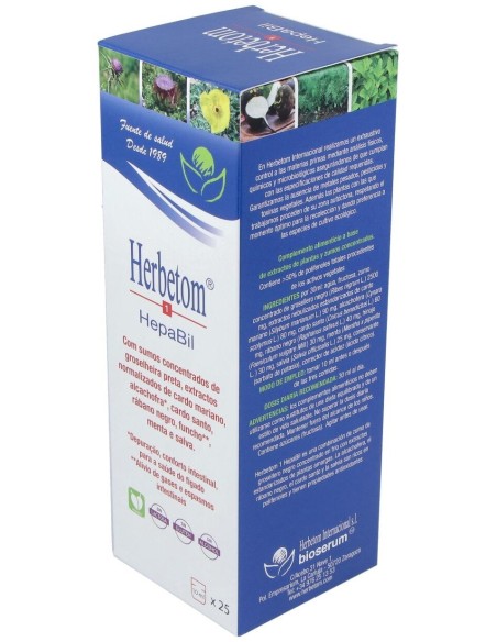 Herbetom 1 Hb Hepatico 250Ml de Bioserum