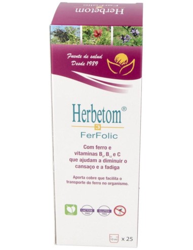 Herbetom 3 Ff Hierro 250Ml. de Bioserum