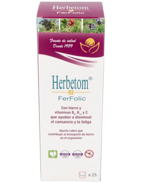 Herbetom 3 Ff Hierro 250Ml. de Bioserum