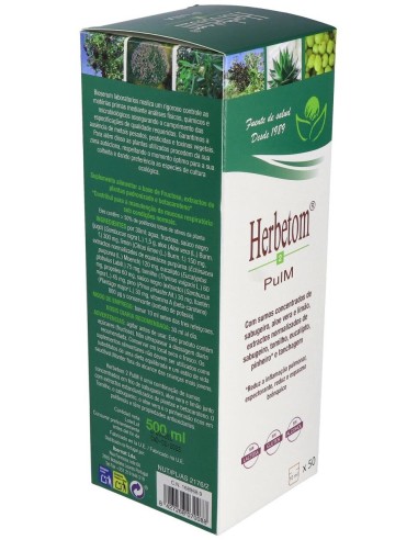 Herbetom 2 Pulm Respir 500Ml de Bioserum
